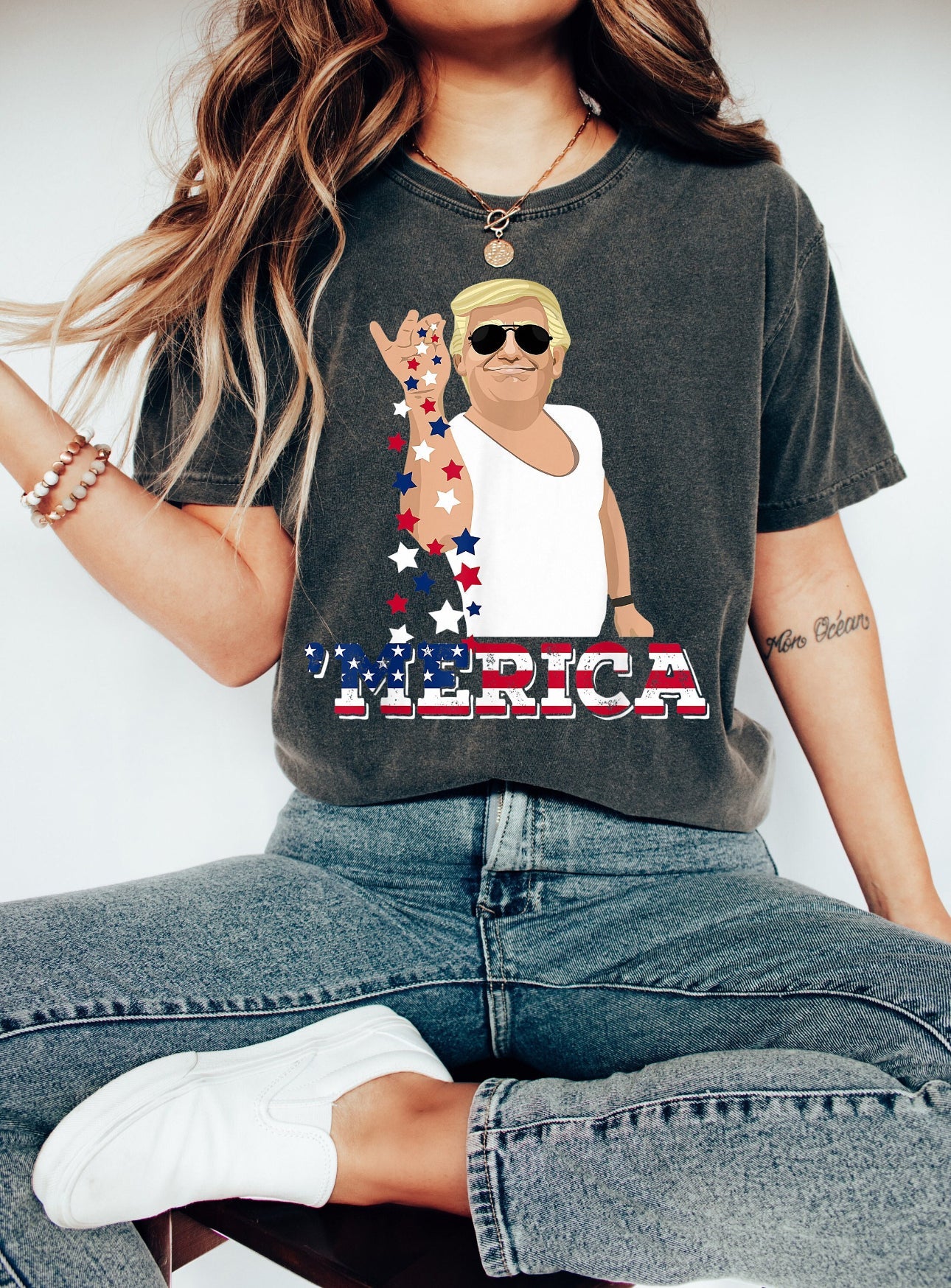 Salt Bay ‘Merica Trump - Tee