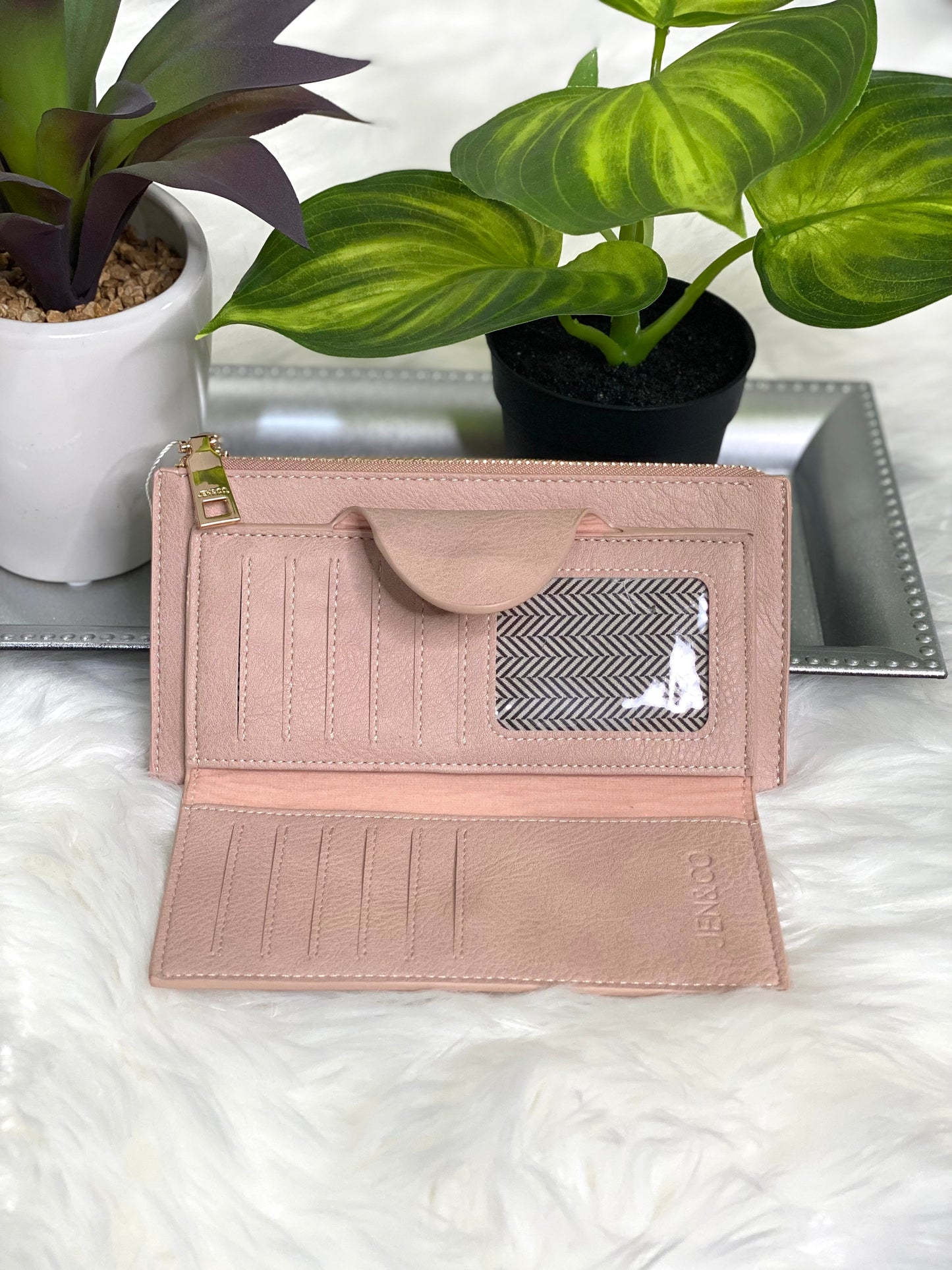 Copy of Kyla Wallet/Wristlet in Pink