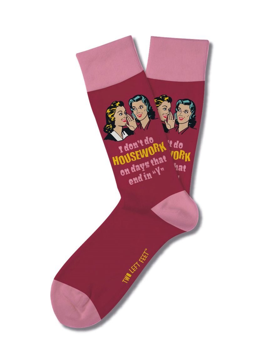 I don't do Housework - Retro Socks