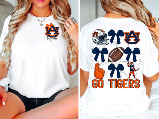 Go UA Tigers Bow | Tee | Sweatshirt | Hoodie