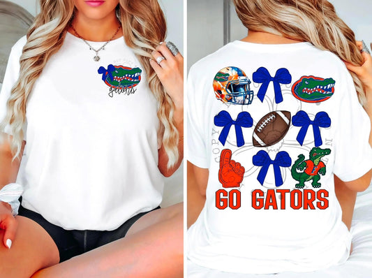 Go Gators Bow | Tee | Sweatshirt | Hoodie