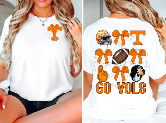 Go Vols Bow | Tee | Sweatshirt | Hoodie