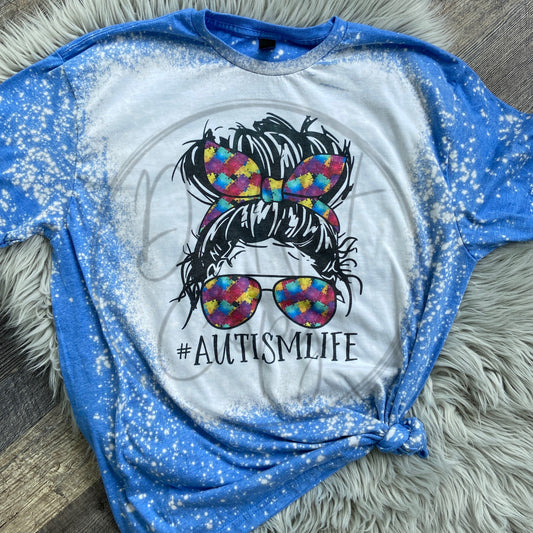 Autism life blue Tee