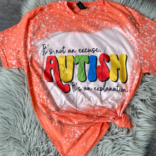 It’s not an excuse orange Tee