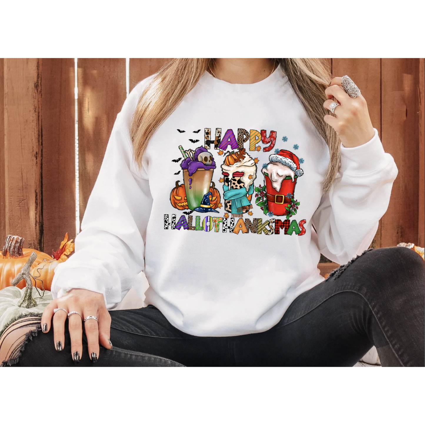 Happy Hallowthankmas Sweatshirt