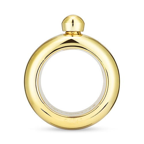 Gold Plastic Bangle Flask by Blush