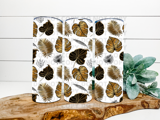 Leaves Stainless Steel Tumbler