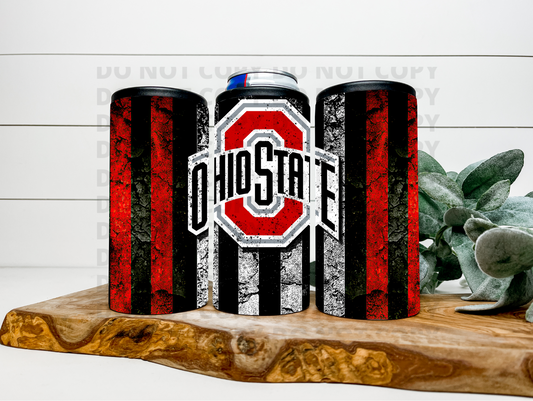 Ohio State Grunge Striped 4 N 1