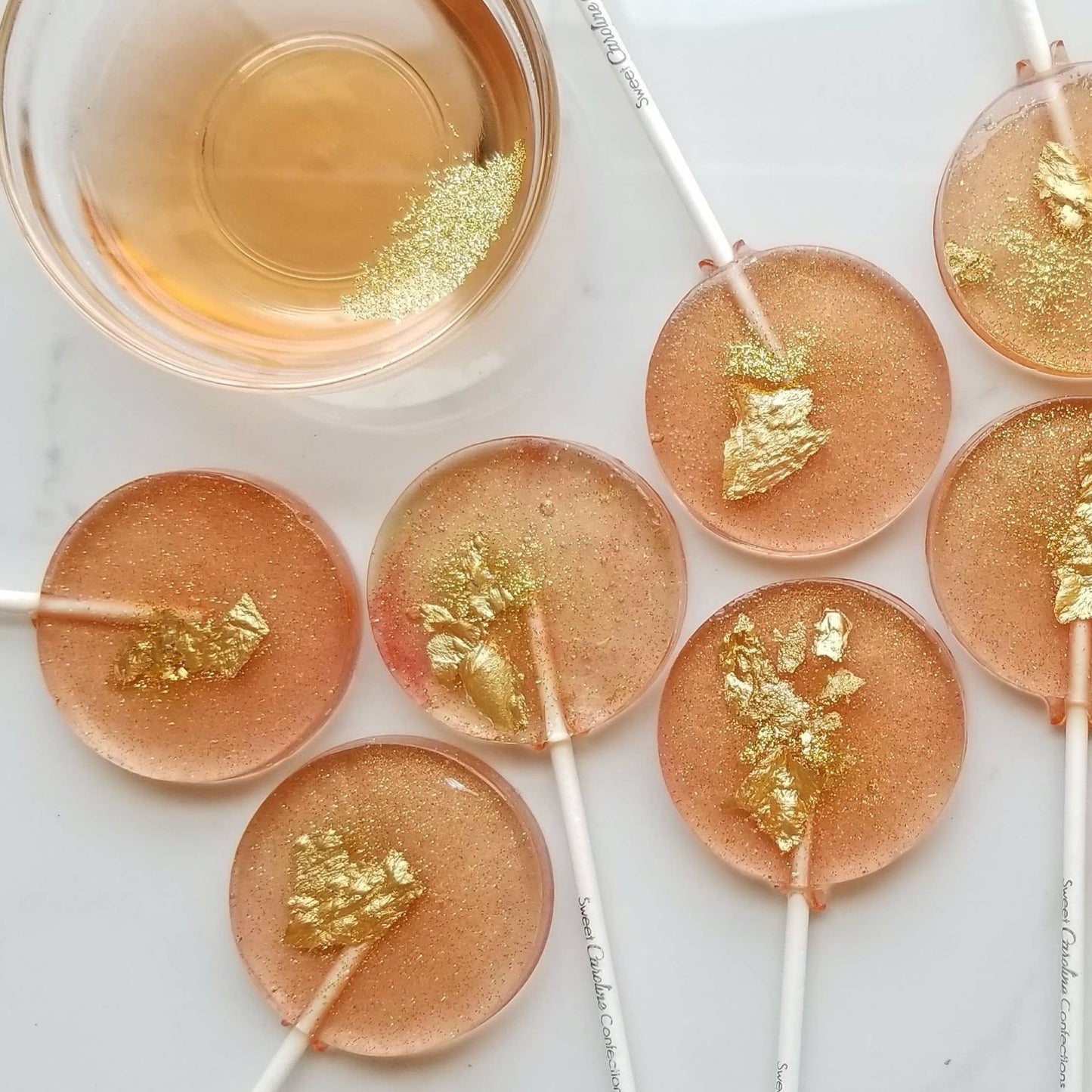 Rosé Wine Sparkle Lollipops, Rosé Wine Flavor