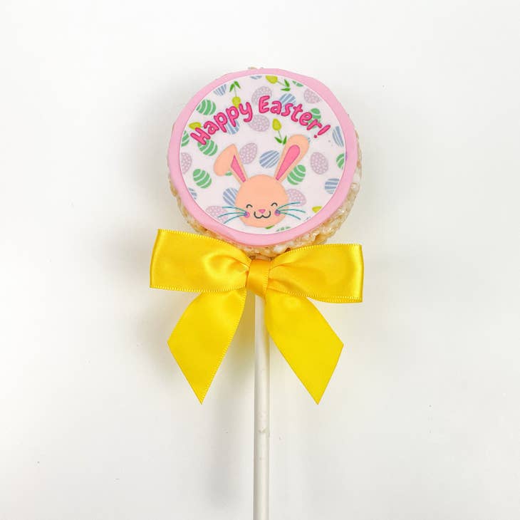 Easter Message Rice Crispie Treats on Stix