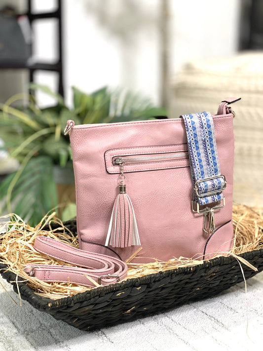Marion Crossbody in Pink