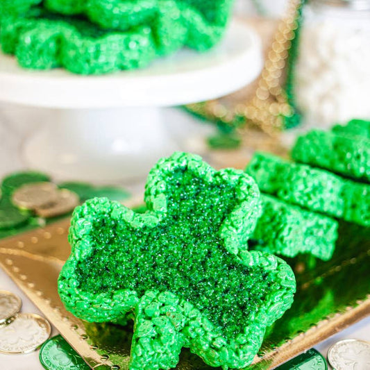 Shamrock Crispie Treats