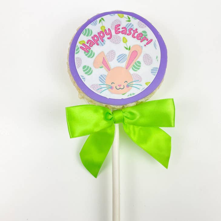 Easter Message Rice Crispie Treats on Stix