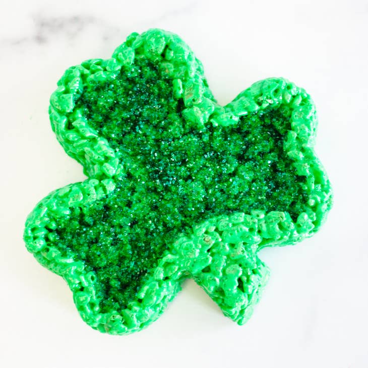 Shamrock Crispie Treats