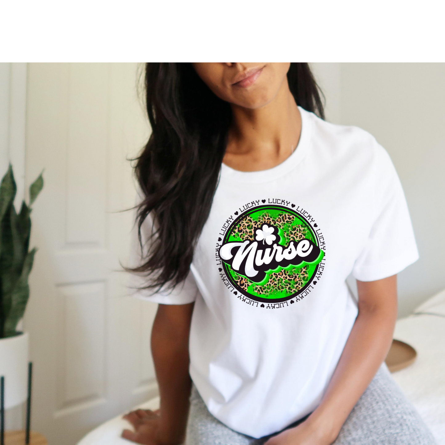 Nurse Mardi Gras - Direct To Garment (DTG) - Graphic Tee