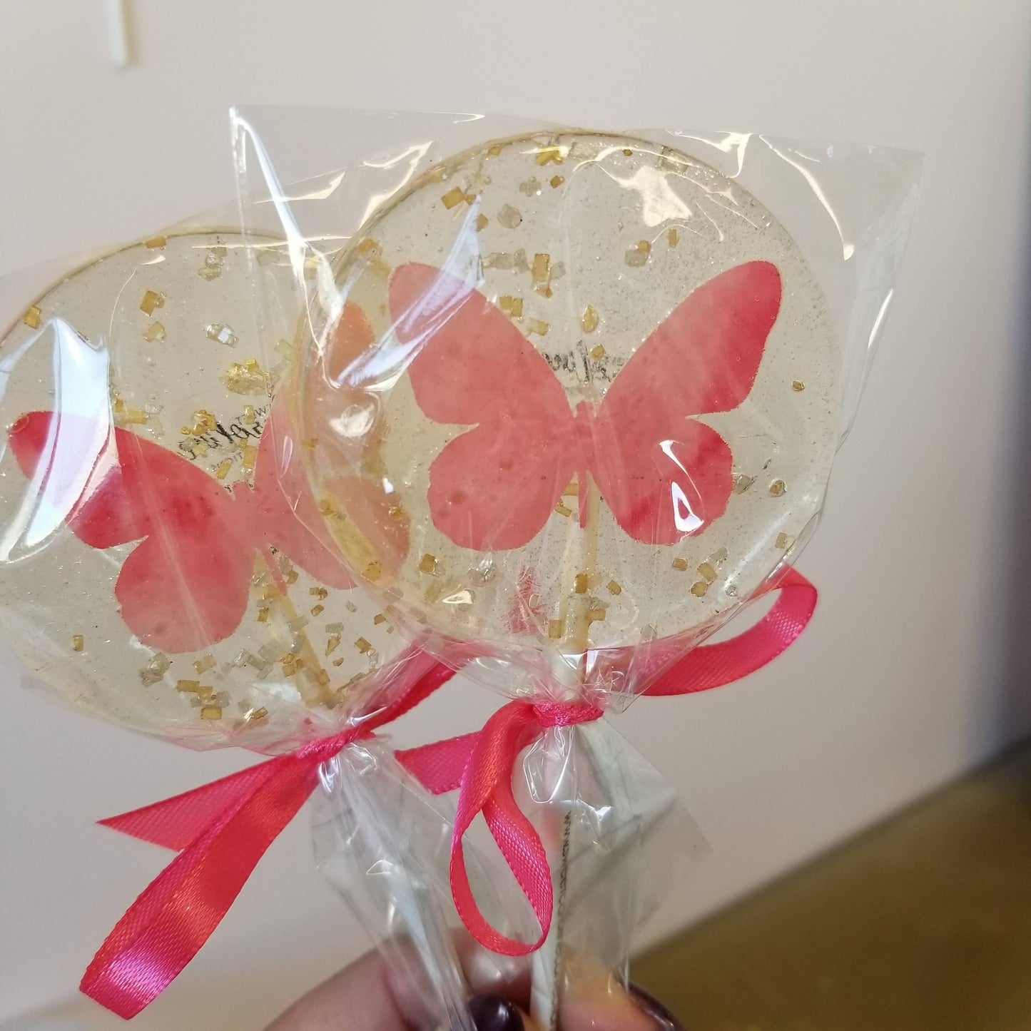 Butterfly Spring Lollipops, Guava