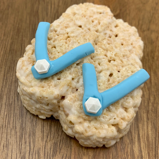 Flip Flop Sandals Rice Crispie Treats