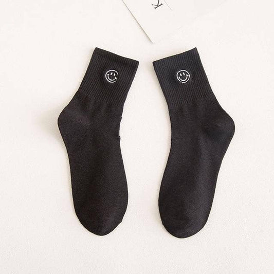 Smiley Quarter Socks