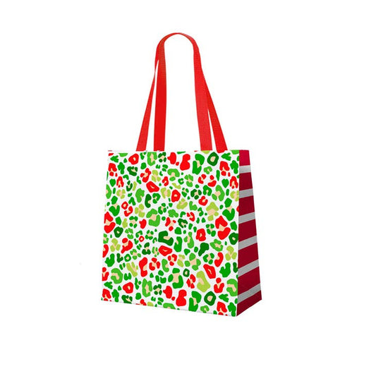 Festive Leopard Gift Bag