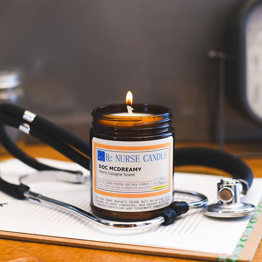 Nurse Candles - 25 Hour Burn Time Soy Wax Candles