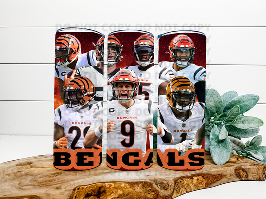 Bengals Players Stainless Steel Tumbler