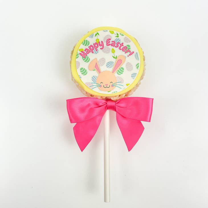 Easter Message Rice Crispie Treats on Stix