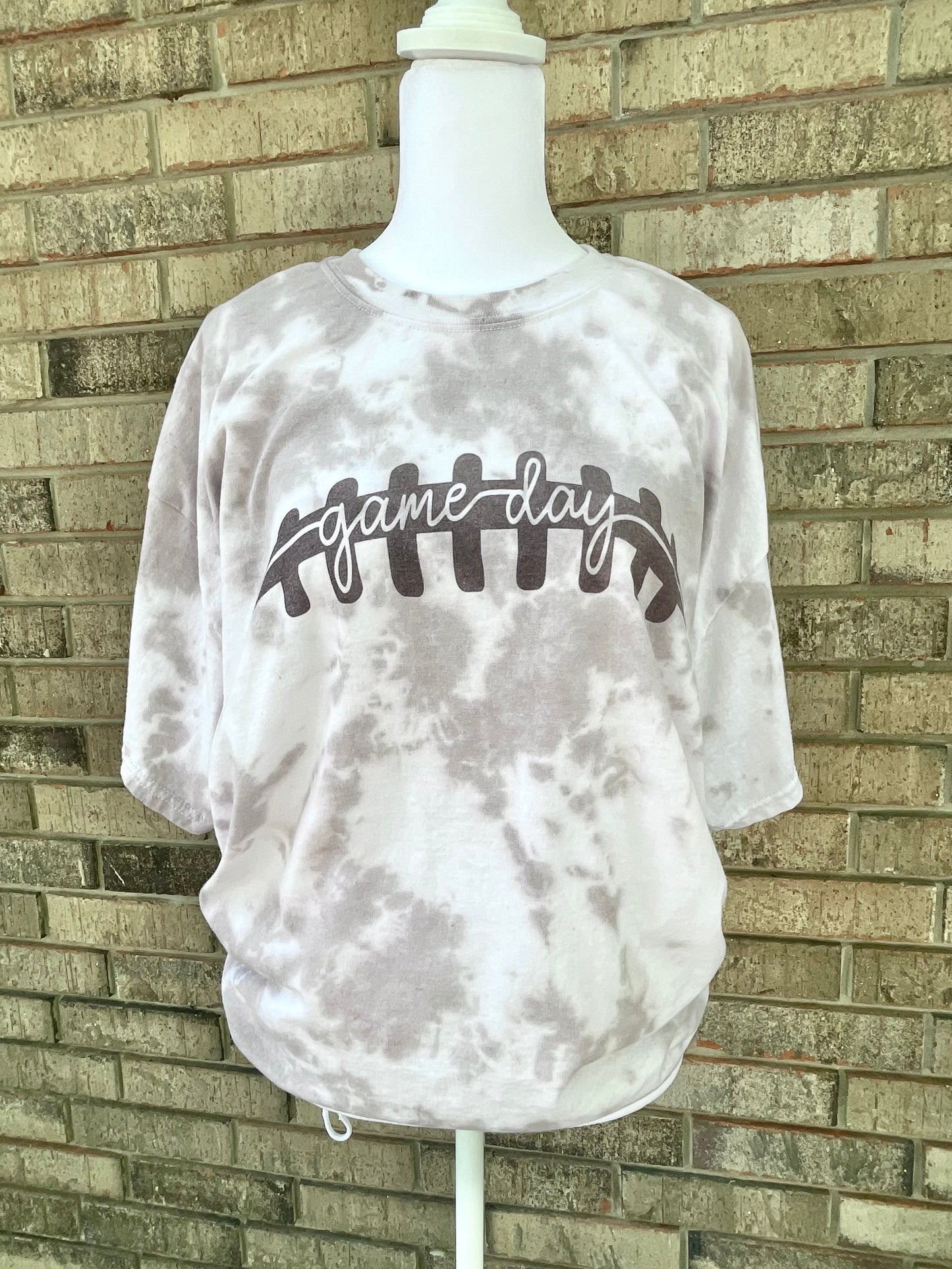 Football Game Day Brown Dyed Sweatshirt or Tee