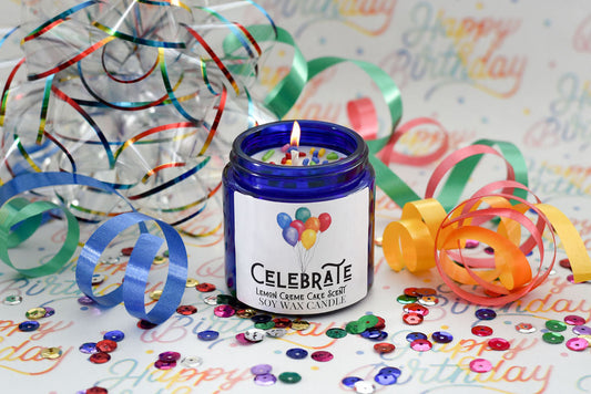 Celebrate - 25 Hour Burn Time Soy Wax Candles