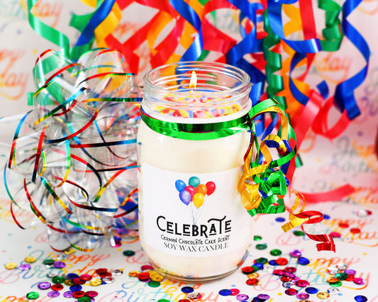 Celebrate Jumbo - 100 Hour Burn Time Soy Wax Candles