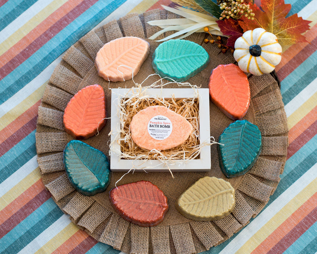 Leaf Bath Bombs