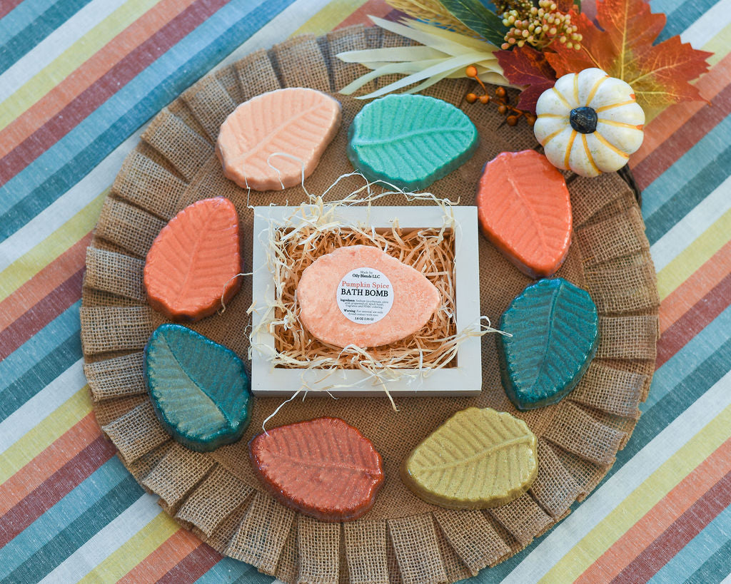 Leaf Bath Bombs