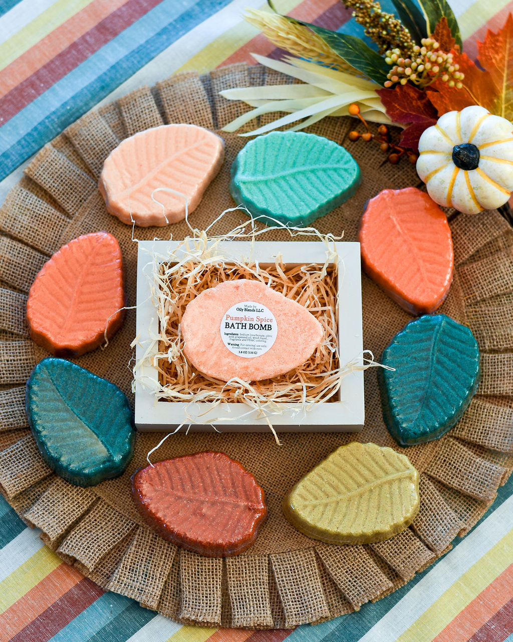 Leaf Bath Bombs