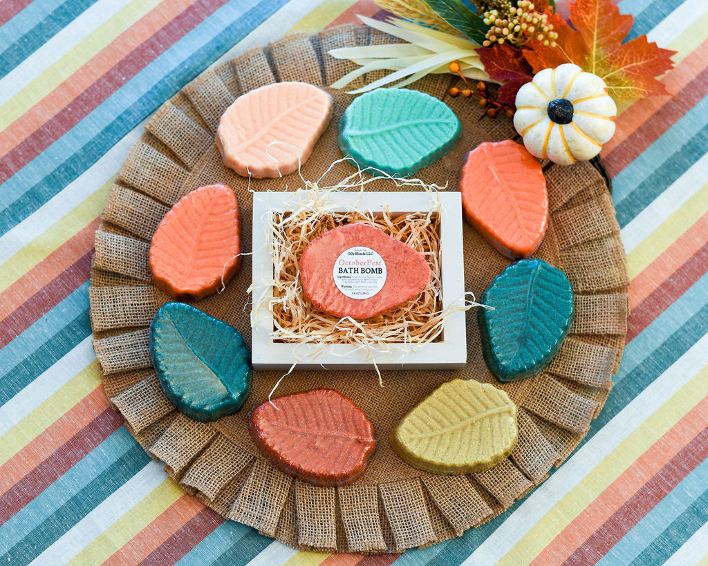 Leaf Bath Bombs