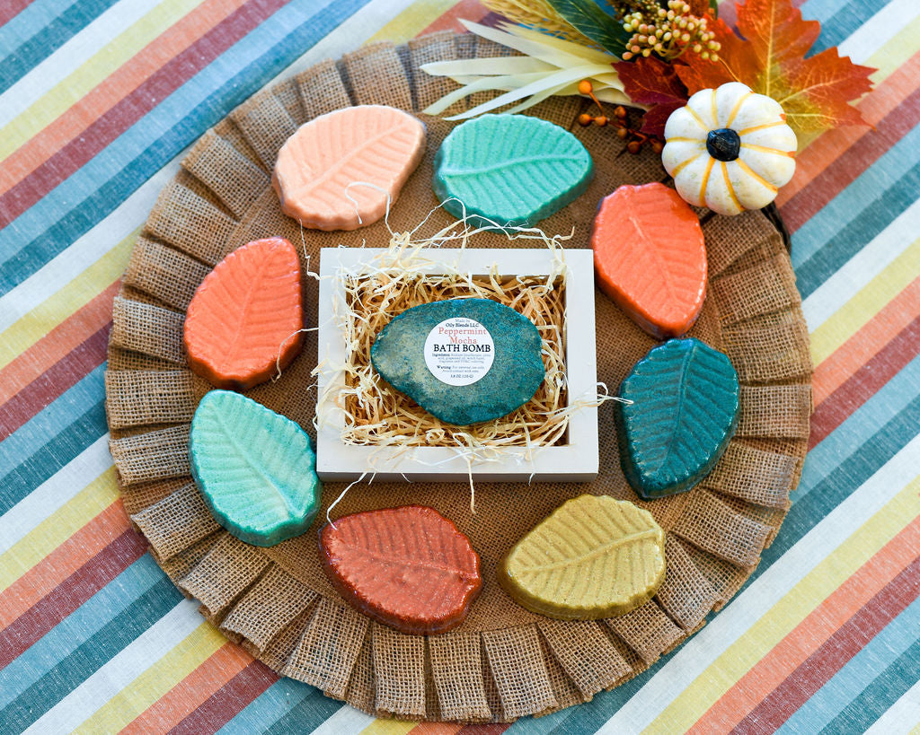 Leaf Bath Bombs