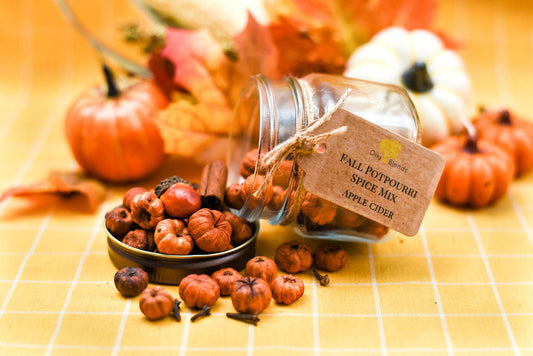 Fall Essential Oil Spiced Pumpkin Mix in Jars