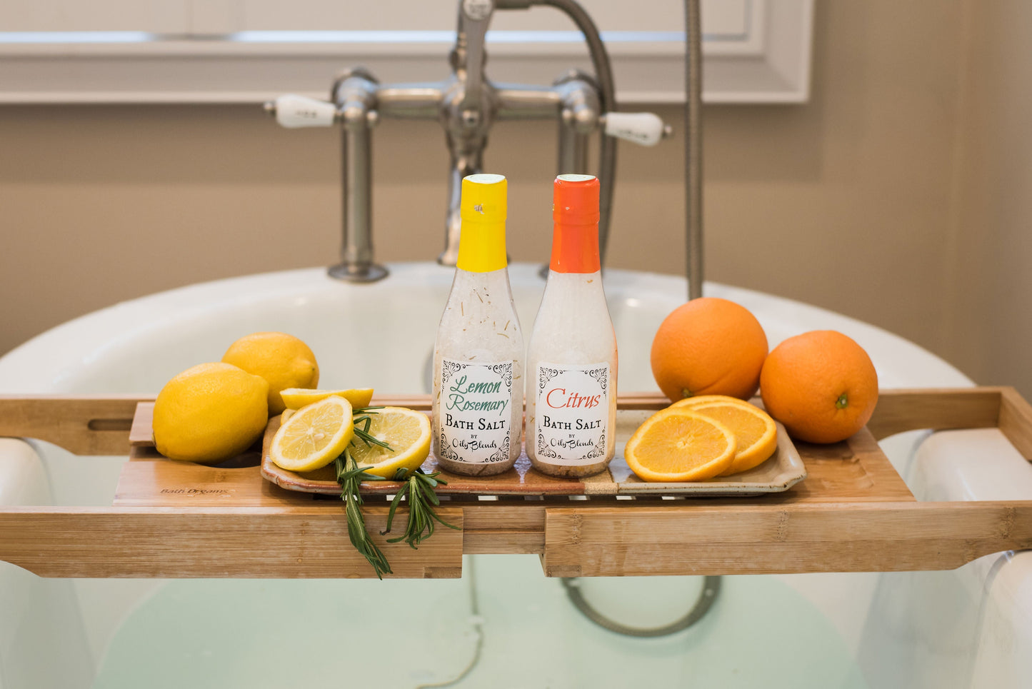 Essential Oil and Herb Bath Salts