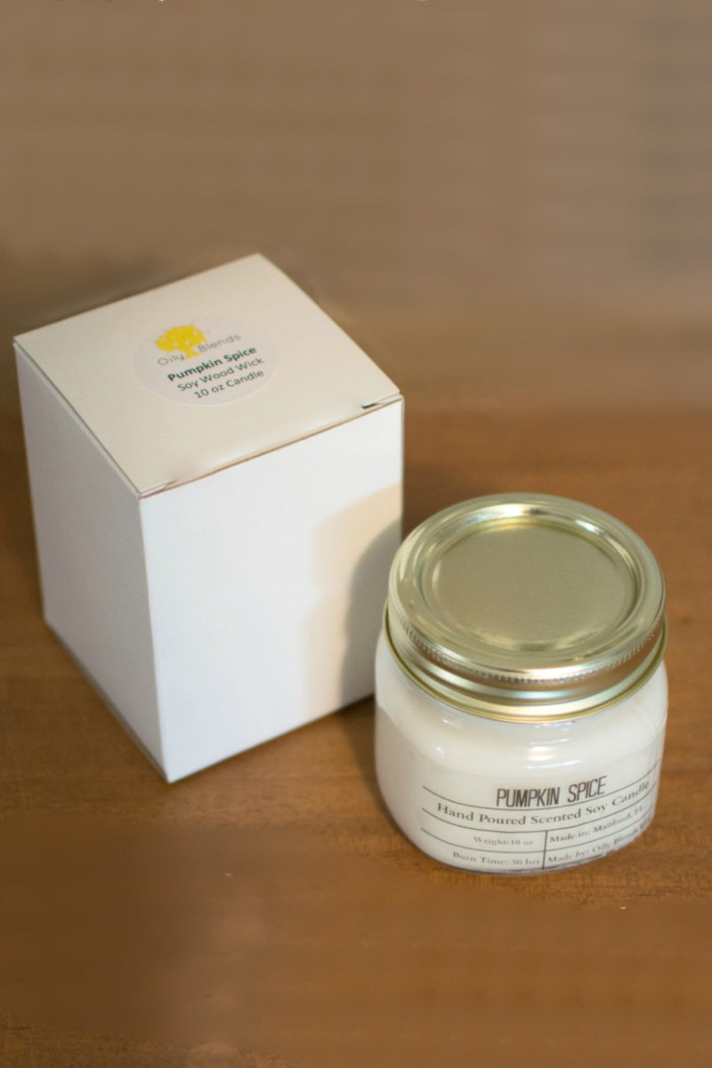 Fall Scented Candles - 50 Hour Burn Time Soy Wax Candles