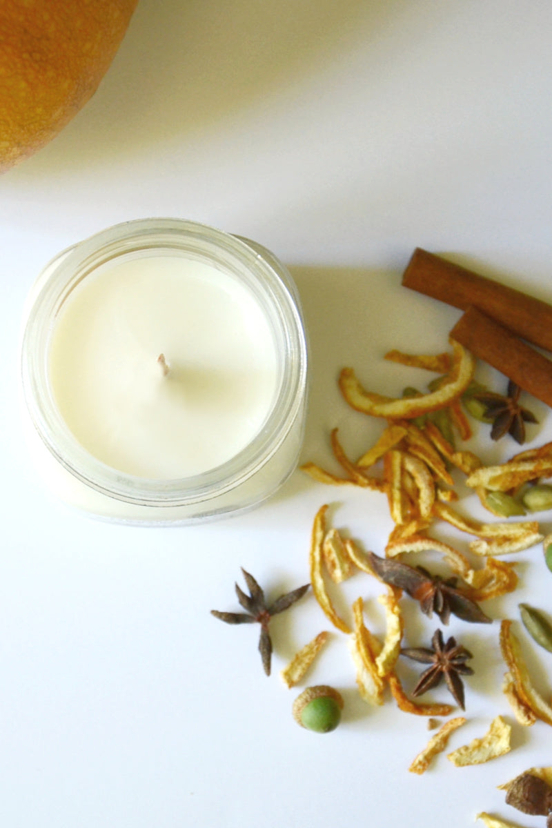 Fall Scented Candles - 50 Hour Burn Time Soy Wax Candles