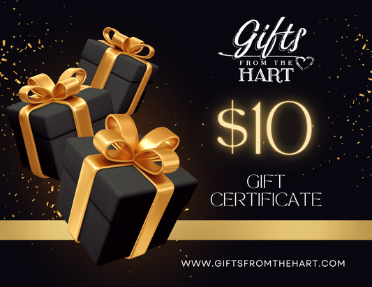 Gifts From the Hart Gift Certificate