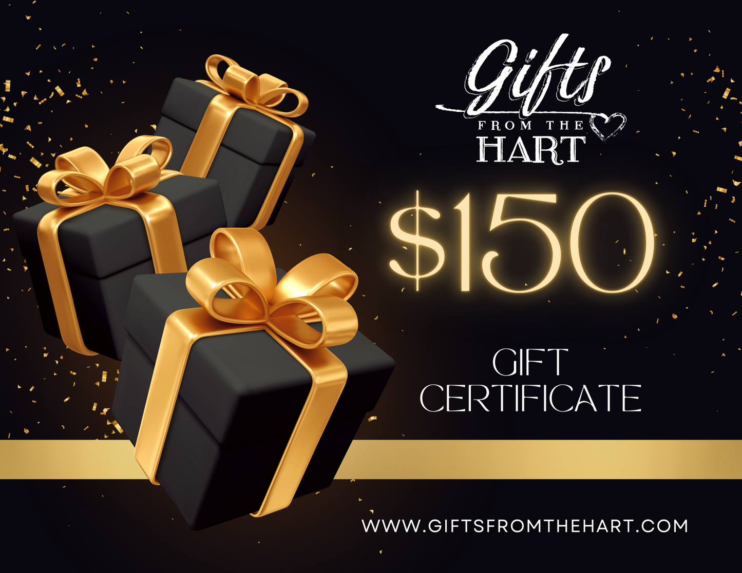 Gifts From the Hart Gift Certificate