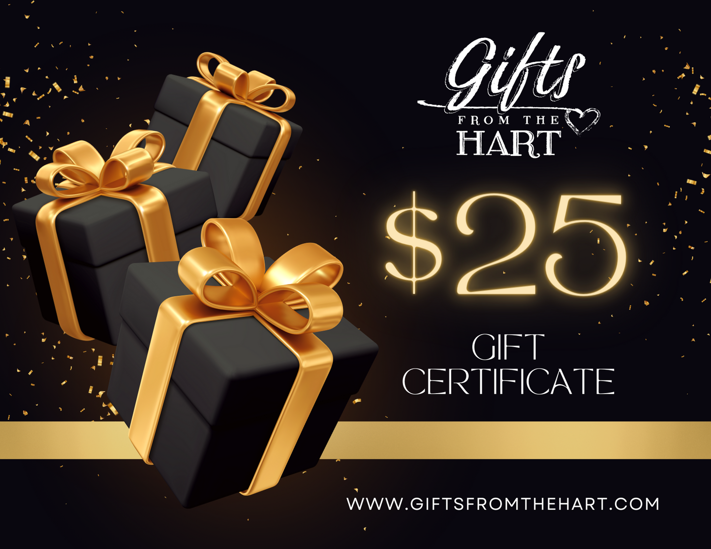 Gifts From the Hart Gift Certificate