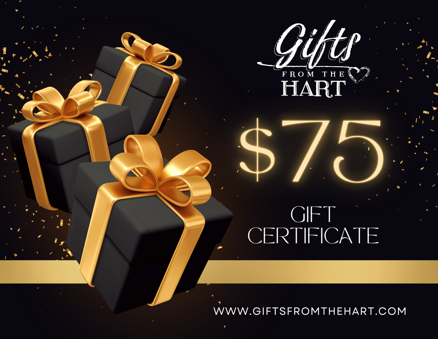 Gifts From the Hart Gift Certificate