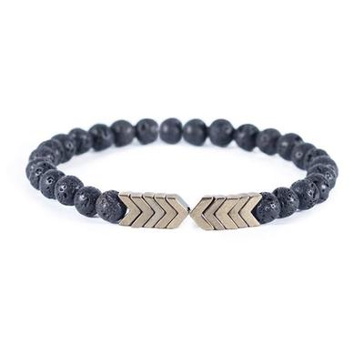 Lava Bead Arrow Bracelets