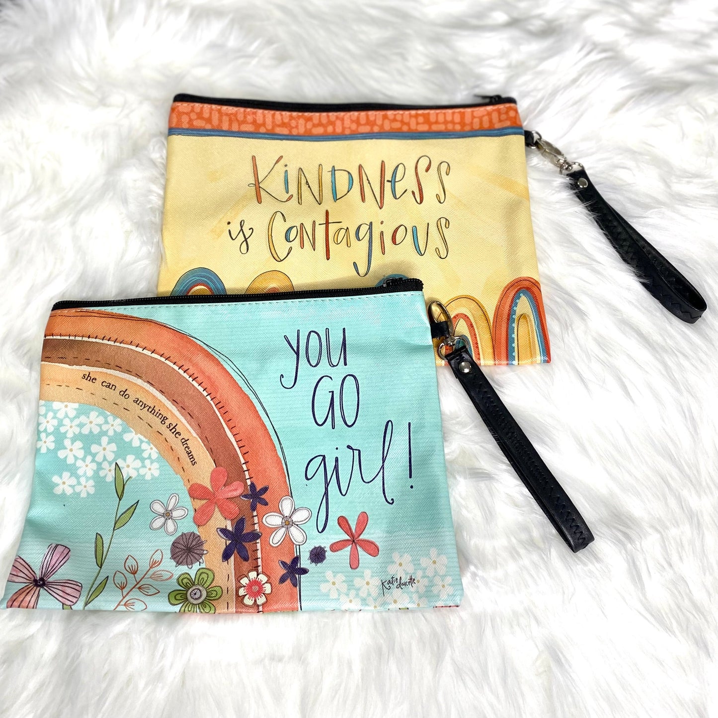 You Go Girl Makeup Bag