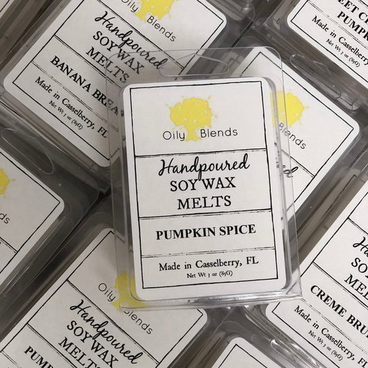 Fall Scented Soy Wax Melts - 3 oz