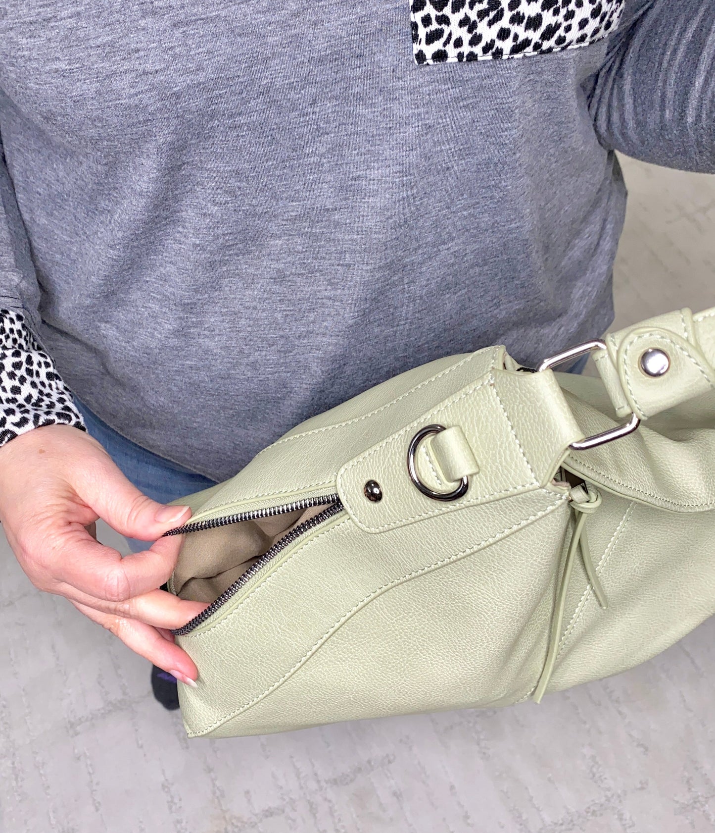 Dana Hobo & Crossbody in Black