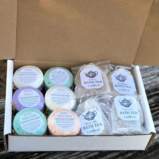 Shower Steamer and Bath Tea Assortment Box