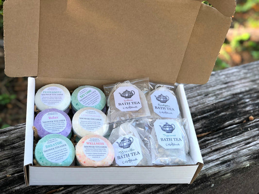 Shower Steamer and Bath Tea Assortment Box