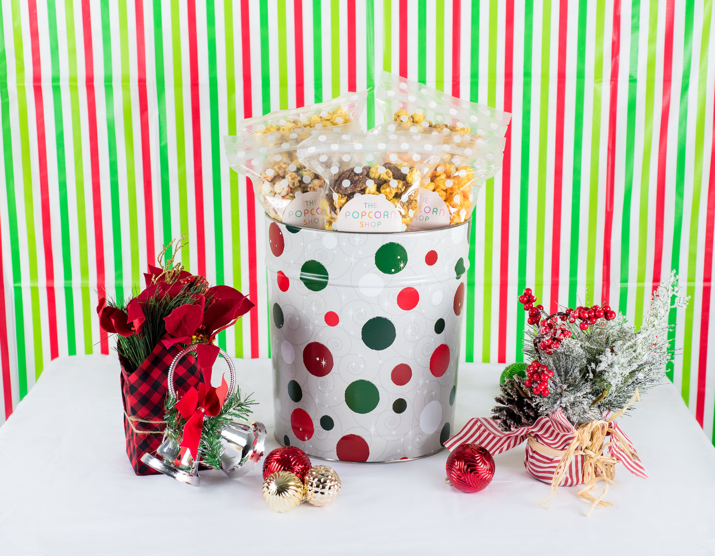 Jolly Polka Dot Tin