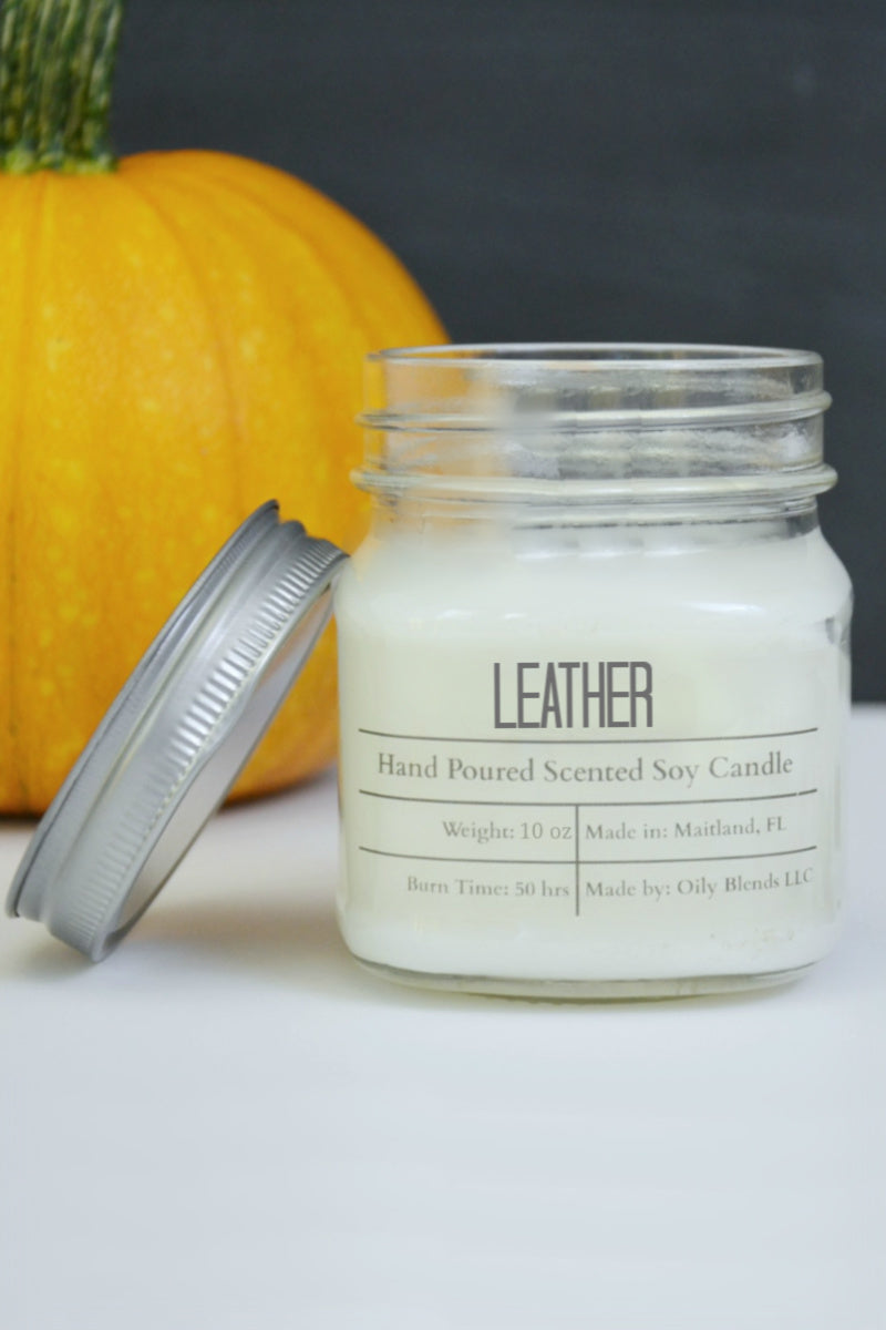 Fall Scented Candles - 50 Hour Burn Time Soy Wax Candles